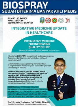 Pengakuan medis biospray